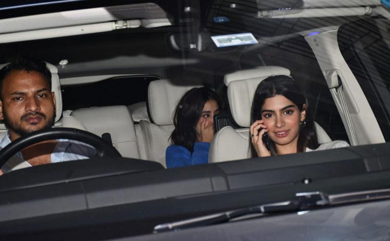 Khushi Kapoor and Janhvi Kapoor arrived together to celebrate the latter's birthday. On late legendary star Sridevi's fourth death anniversary on Thursday, Khushi shared a heartwarming throwback picture. Taking to her Instagram Story, Khushi posted a picture from the time she was a little baby. In the picture, she can be seen sitting in her mother's lap as the two of them smile for the camera.





 