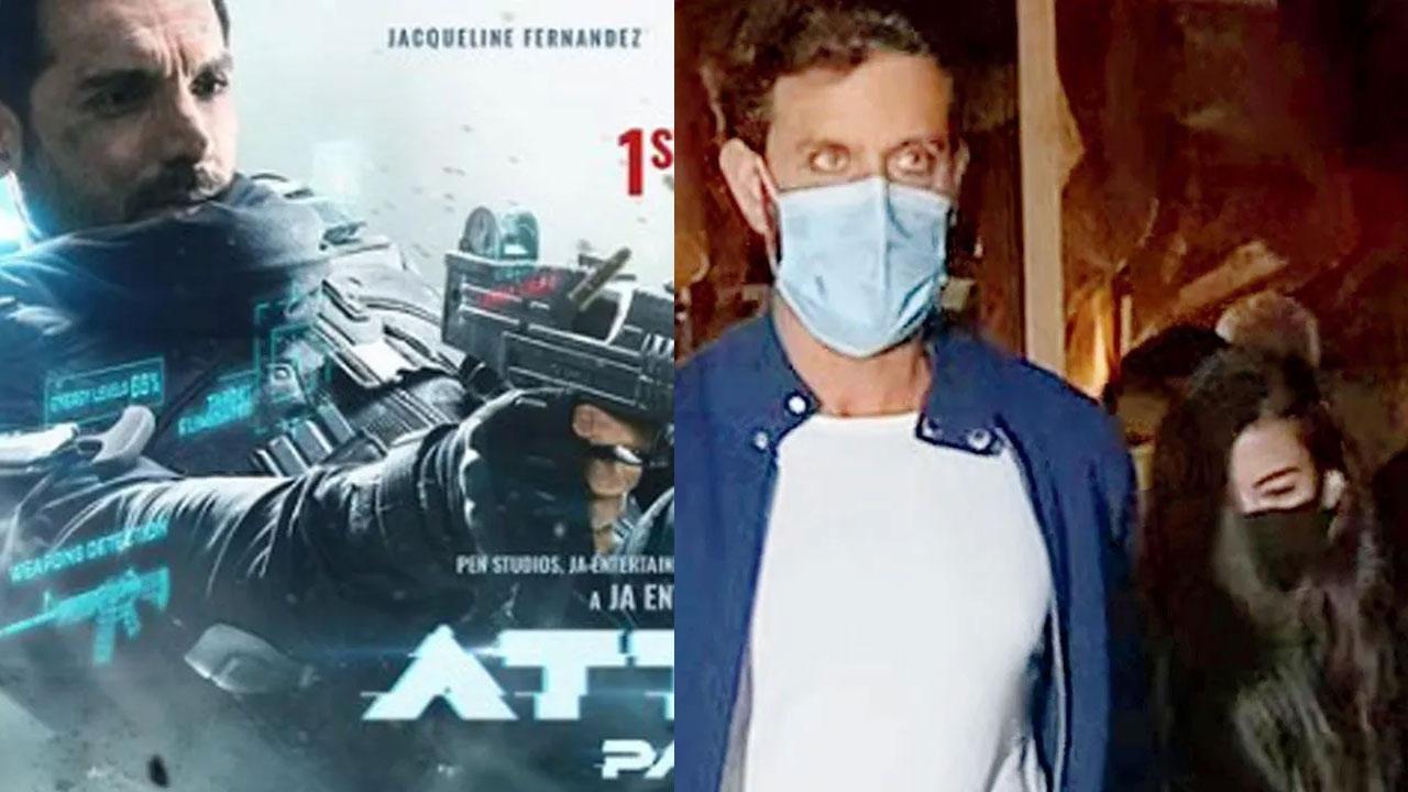 John Abraham unveils 'Attack' trailer; Hrithik comments on Saba Azad's post