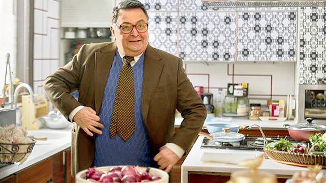 Rishi Kapoor in the film