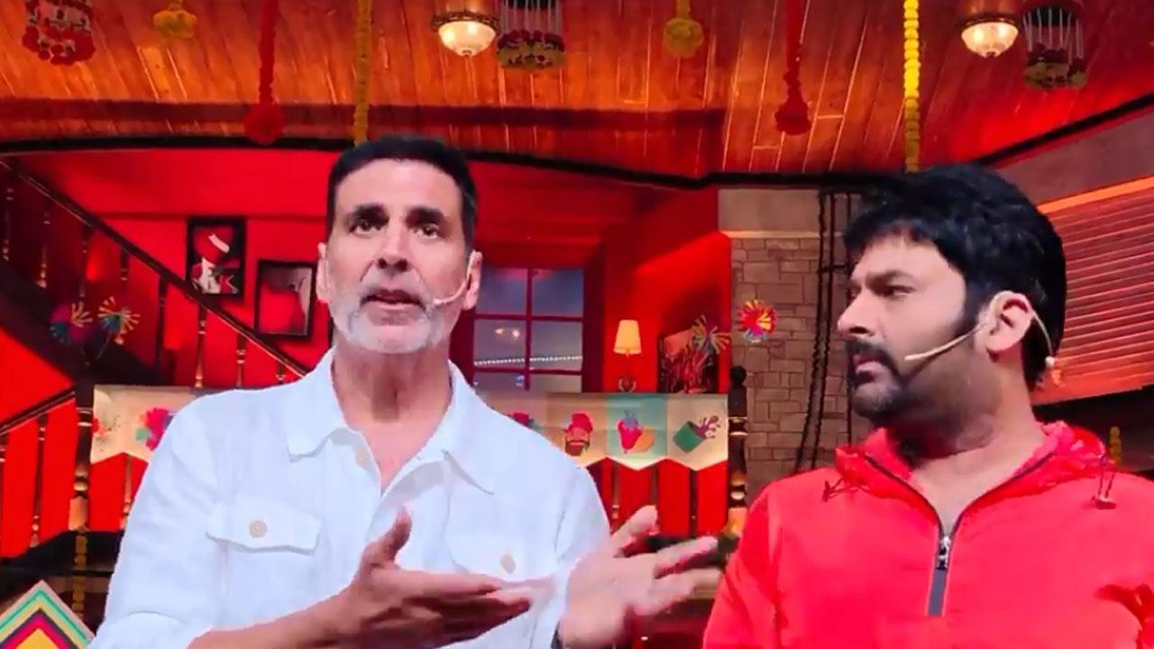 Akshay Kumar introduces the 'Bewafa Challenge' at 'The Kapil Sharma Show'