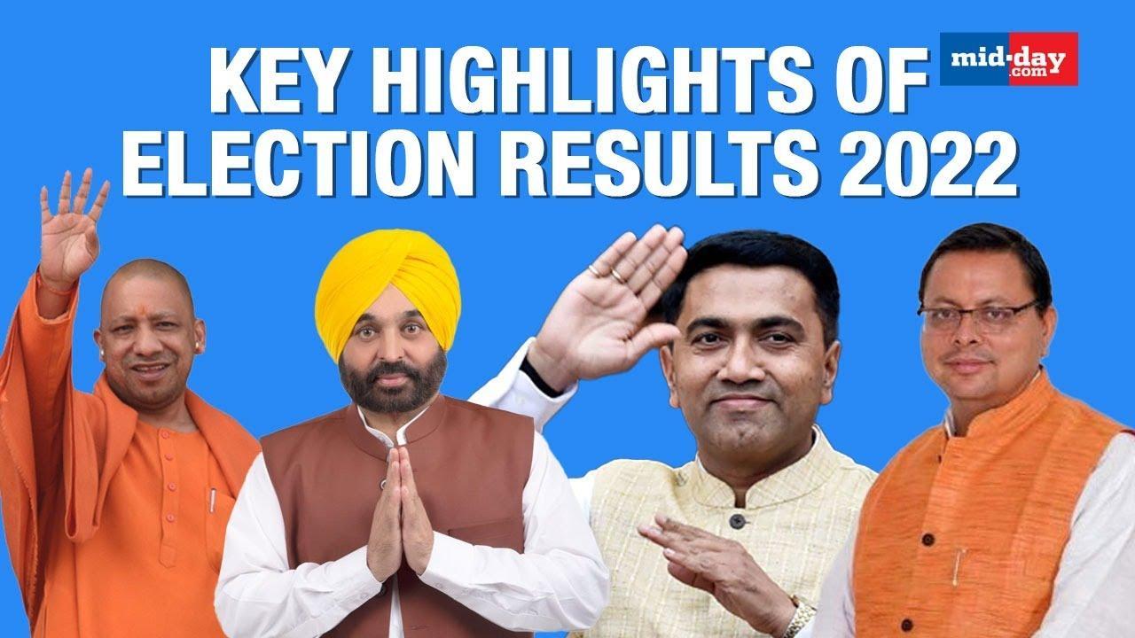 Election Results 2022: BJP Set To Win 4 States, AAP Sweeps Punjab