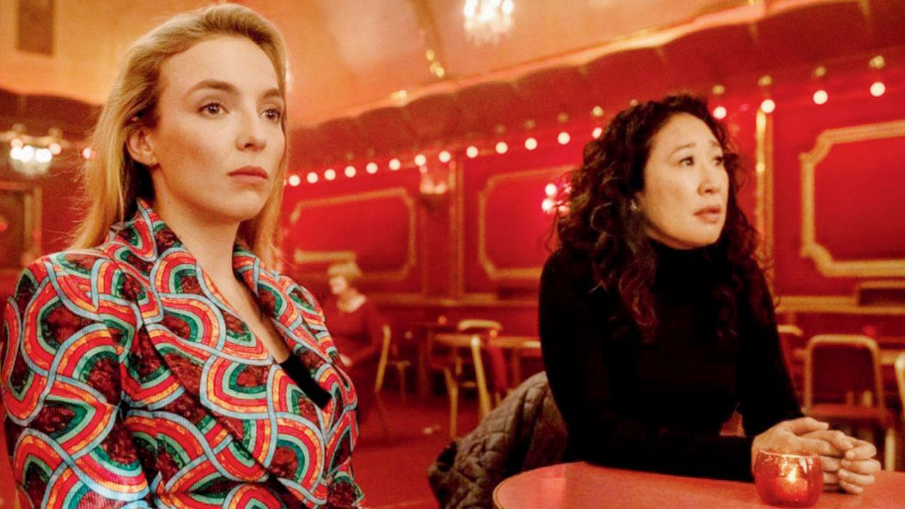 A still from Killing Eve