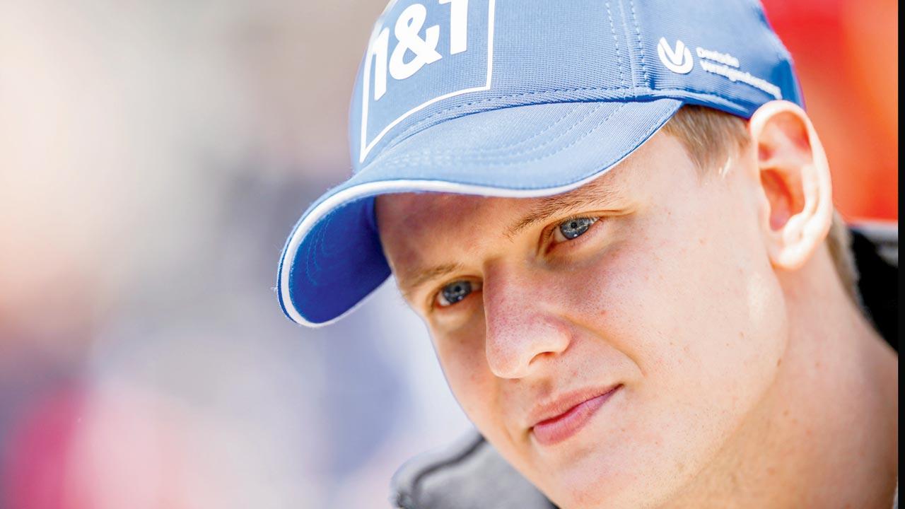 Mick Schumacher’s Haas car after the crash. Pics/Getty Images