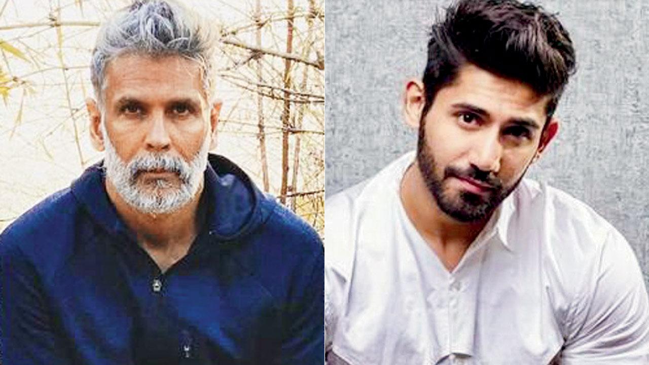 Milind Soman and Varun Sood