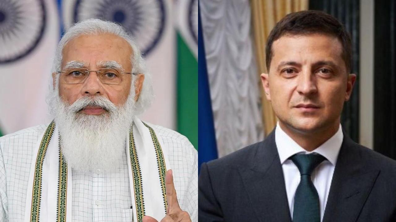 PM Modi speaks to Ukrainian Prez; seeks help in bringing back Indian students from Sumy