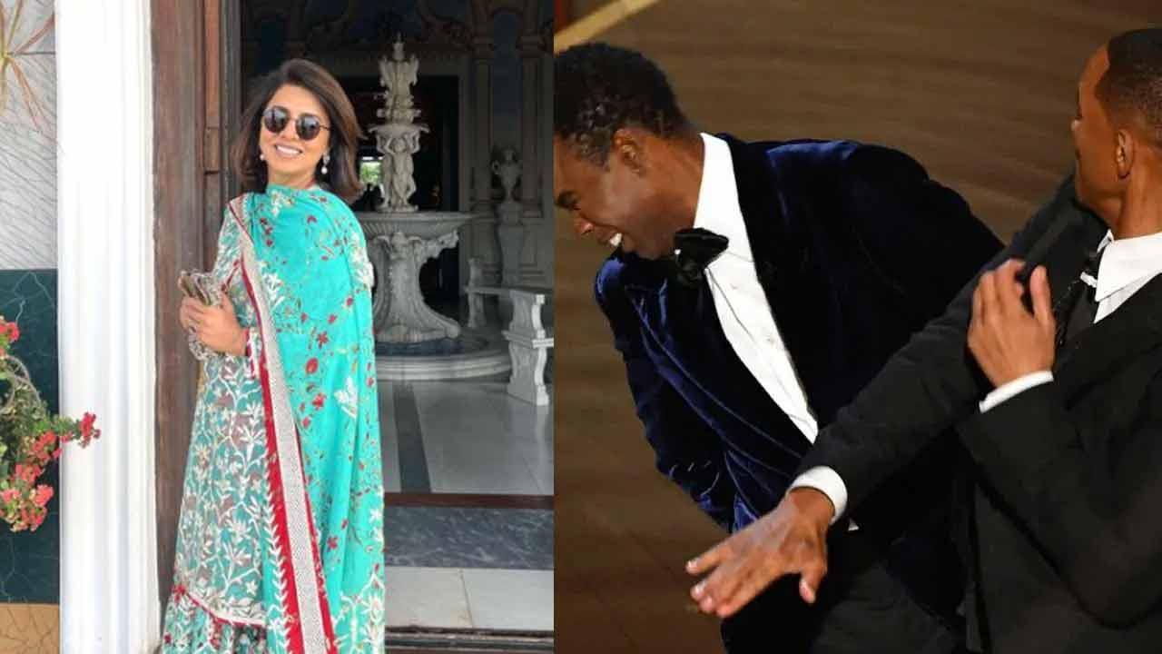 They say women can't control their emotions: Neetu Kapoor, Varun Dhawan react to Will Smith slapping Chris Rock during Oscars 2022