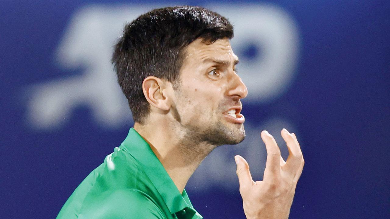 No play for Novak Djokovic!