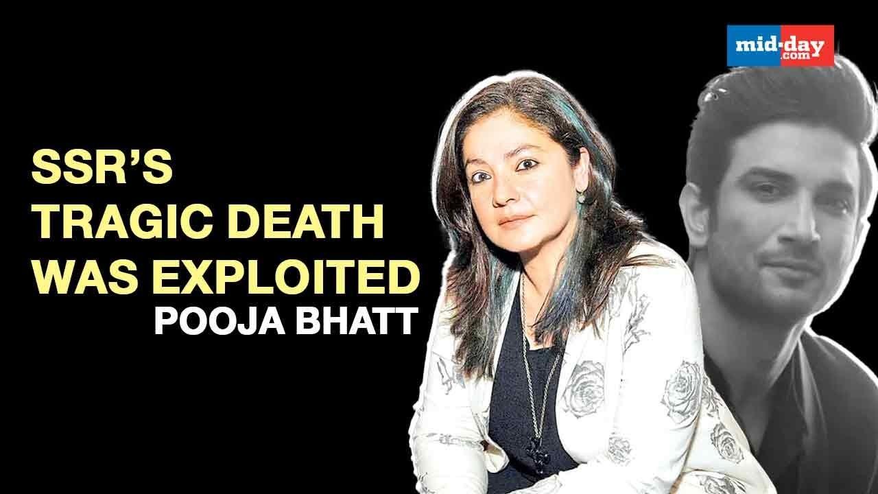 Pooja Bhatt says media was unfair while reporting Sushant SIngh Rajput’s death