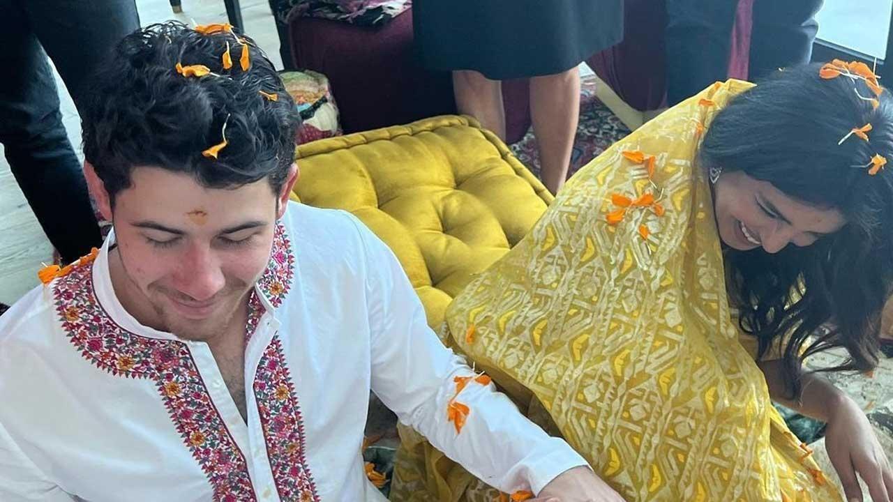 Priyanka-Nick celebrate first Mahashivratri after turning parents
Priyanka Chopra shared a glimpse of her Mahashivratri pooja at home with husband Nick Jonas and cousin Divya on her Instagram stories on Tuesday. She captioned the post,