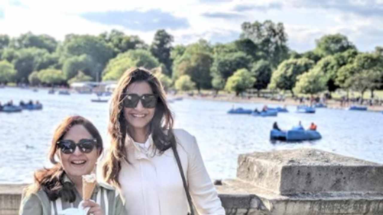 A few days ago, Sonam Kapoor announced that she and husband Anand Ahuja are all set to be parents soon. Wishes and blessings began pouring in and now, the actress's mother-in-law Priya Ahuja has shared her adorable reaction too. Read the full story here