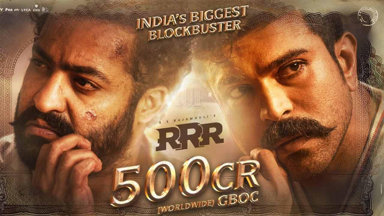 SS Rajamouli's 'RRR' rakes in Rs. 500 crore worldwide in its weekend, creates history
