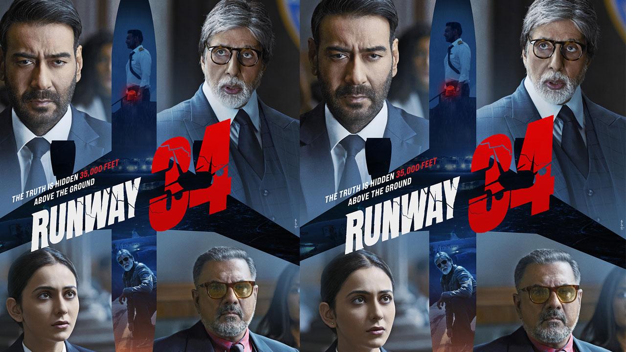 Ajay Devgn is all set to direct his third film after U Me Aur Hum (2008) and Shivaay (20160, titled Runway 34. He has now shared the new poster and stated the teaser drops tomorrow. Read the full story here