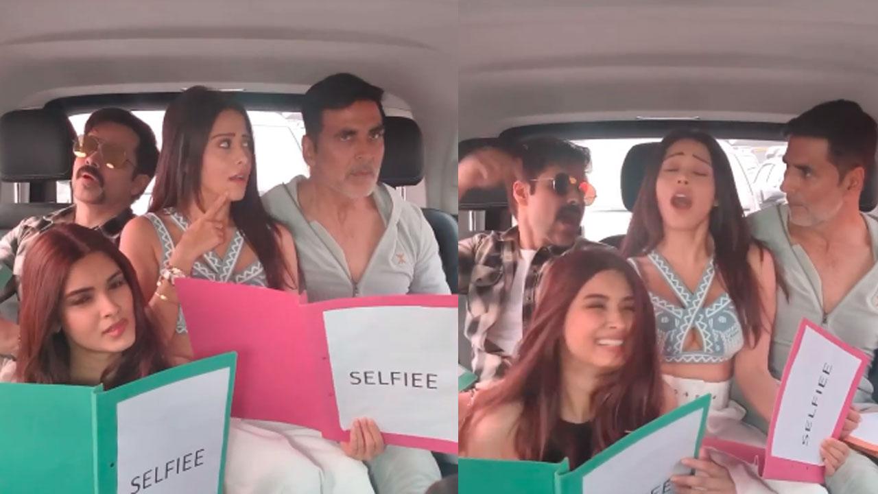 Actors Diana Penty and Nushrratt Bharuccha will be seen playing the female leads in 'Selfiee', which also stars Akshay Kumar and Emraan Hashmi. On Monday, Akshay took to Instagram and shared the update with his fans and followers. Read the full story here