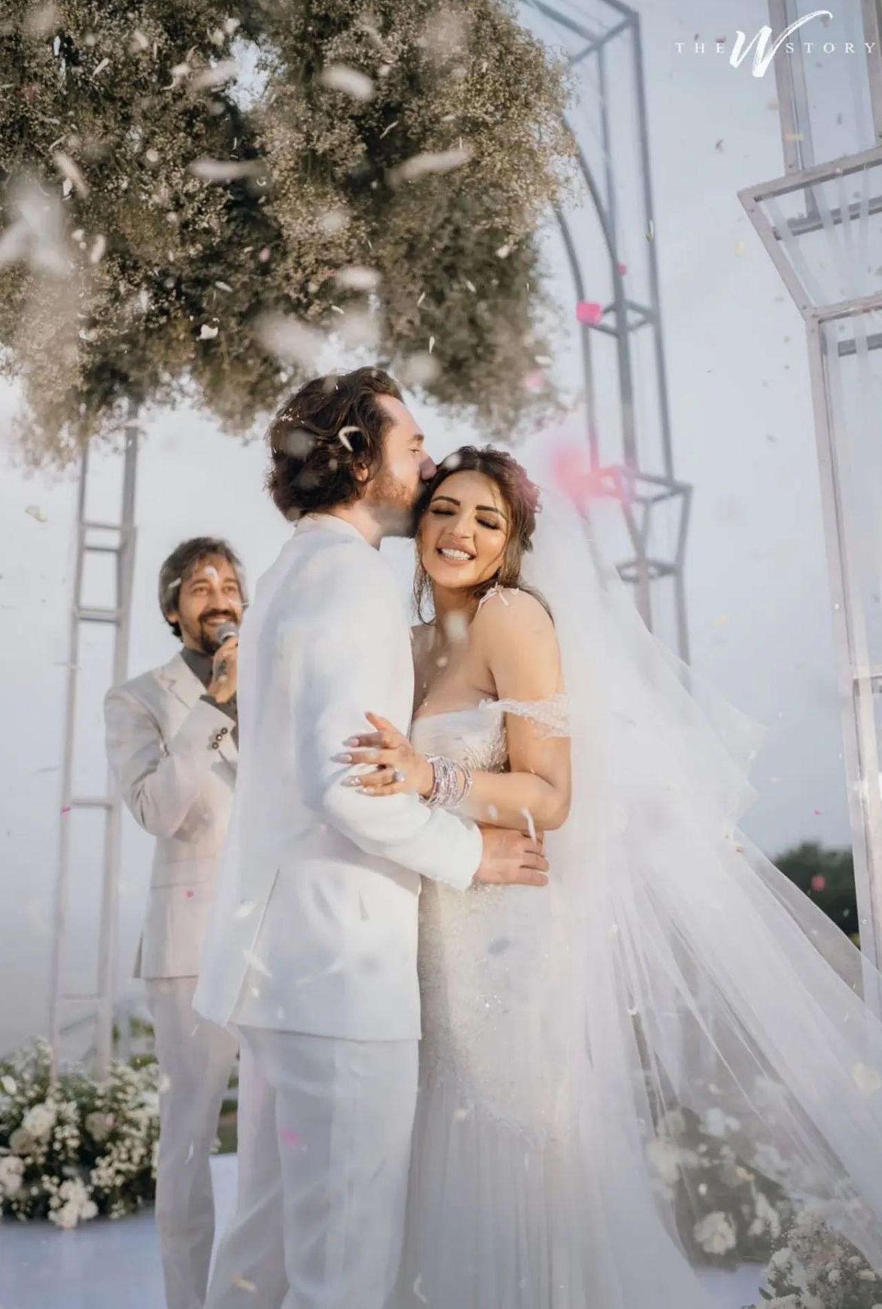 Shama Sikander even shared the first pictures from her white wedding on Instagram, and by the looks of it, the actress did make a happy bride.