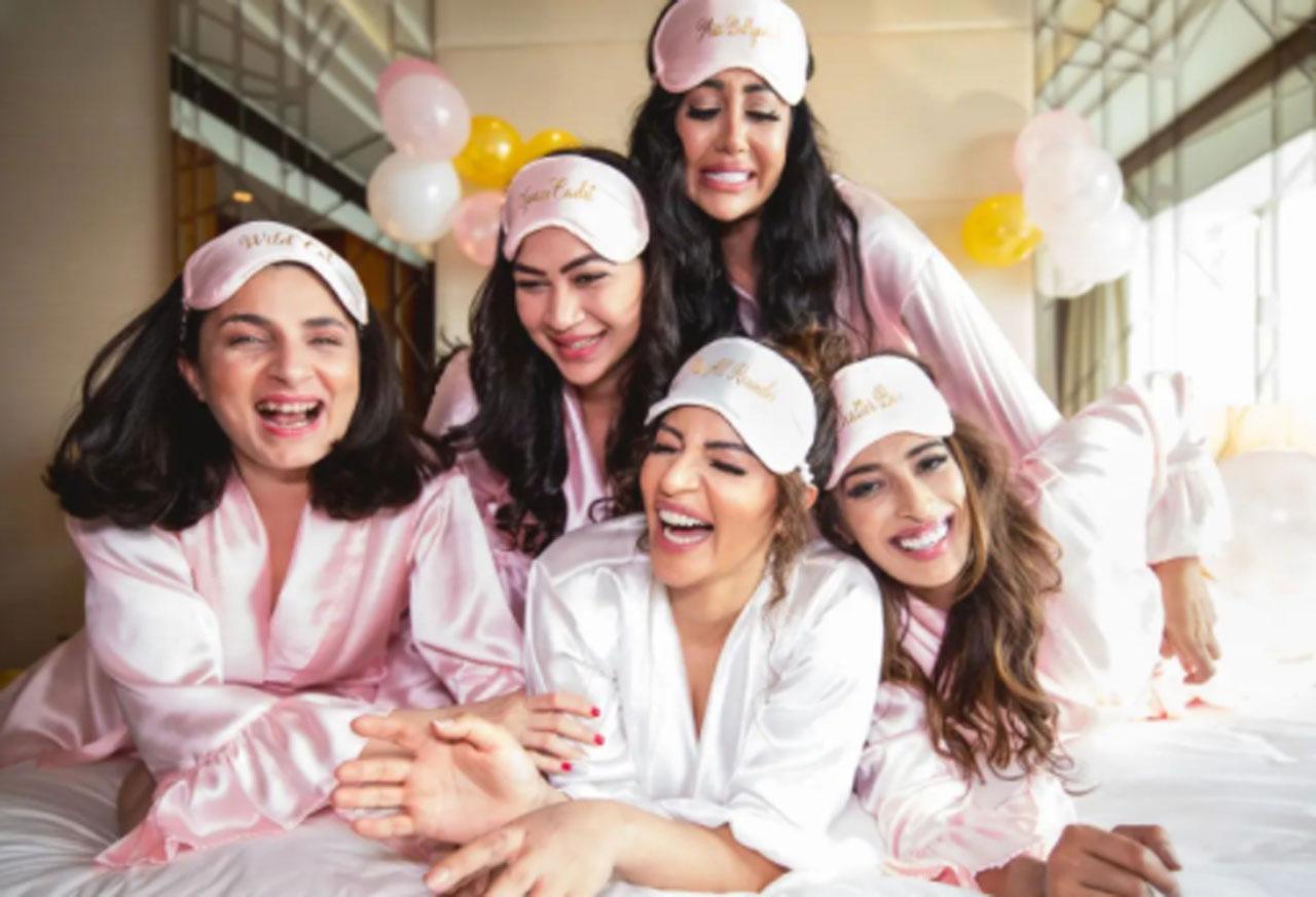 Actor Shama Sikander is all set to take a big step with her beau James Milliron. Before exchanging vows with James, Shama recently had a pink-themed bachelorette party with friends.