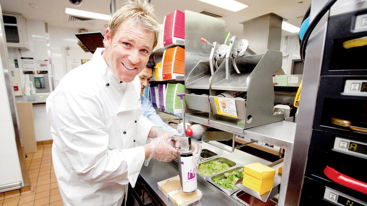 Shane Warne - The average guy who liked a fag, beer, pie