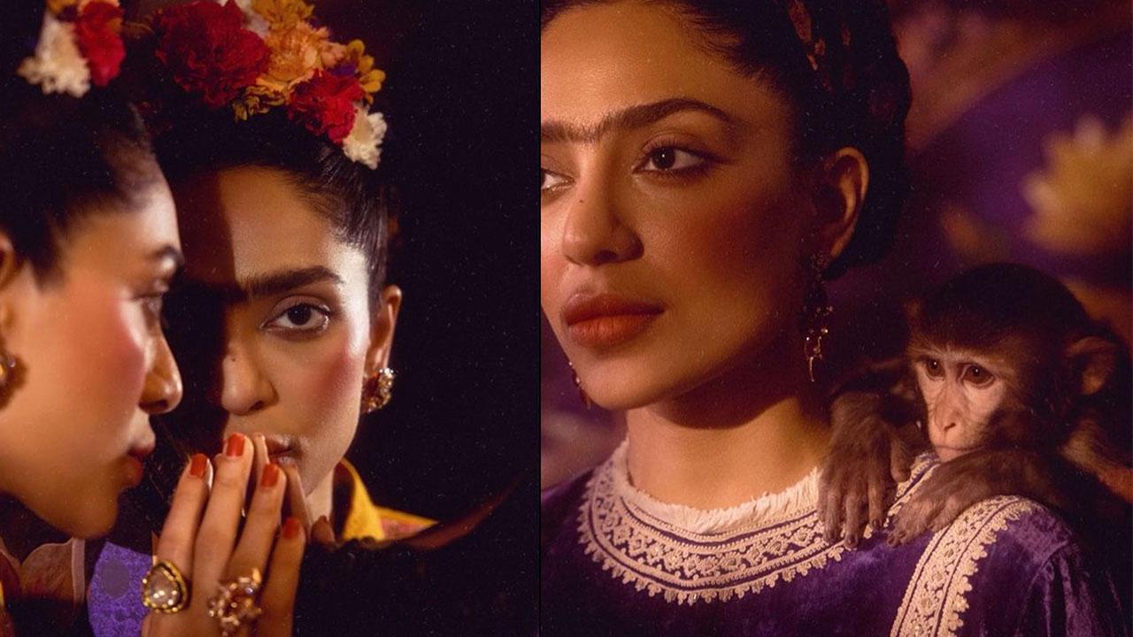 Sobhita Dhulipala personifies legendary artist Frida Khalo in her photo-shoot