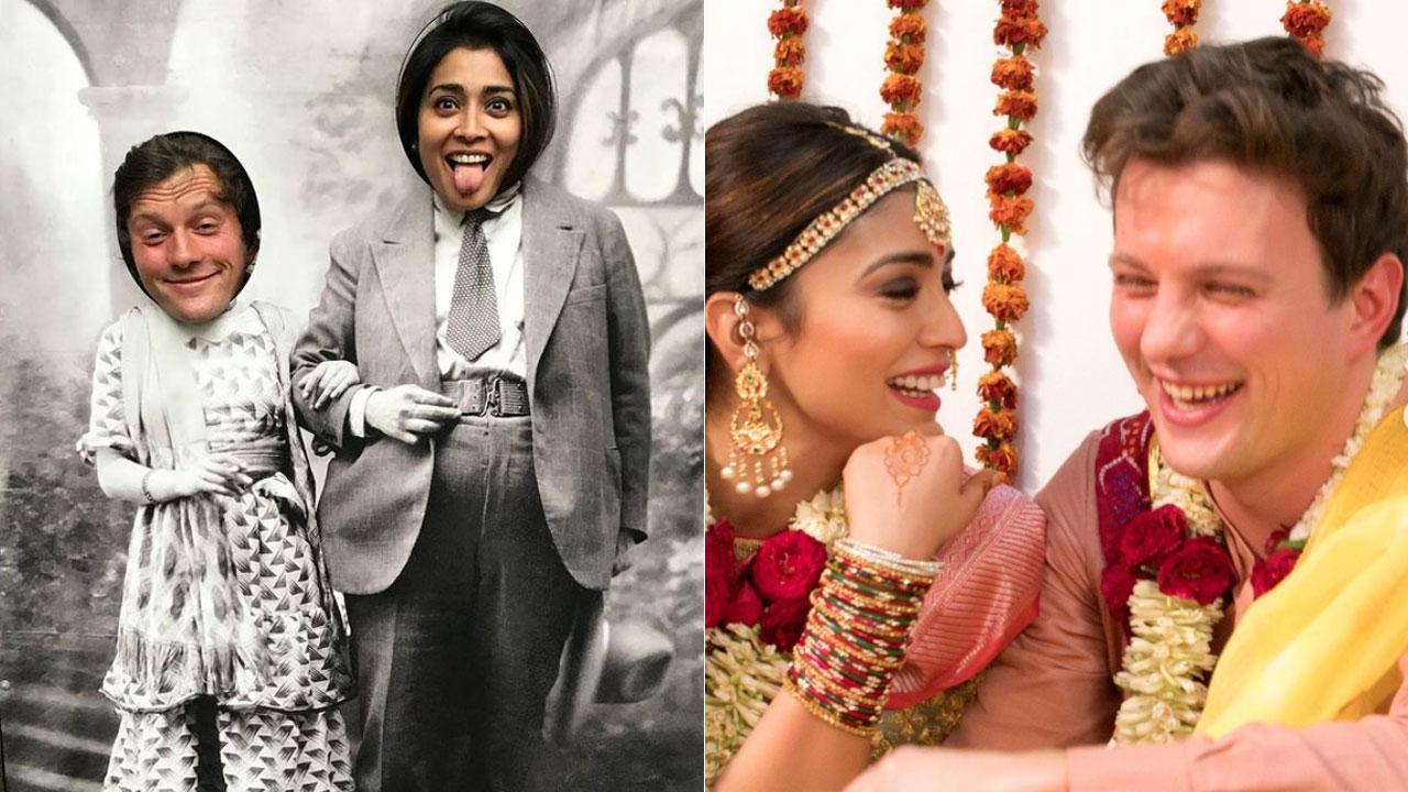 See photos: Shriya Saran and husband Andrei Koscheev celebrate 4 years of togetherness