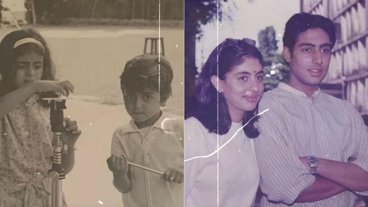 Abhishek Bachchan showers birthday love on sister Shweta with throwback pictures
