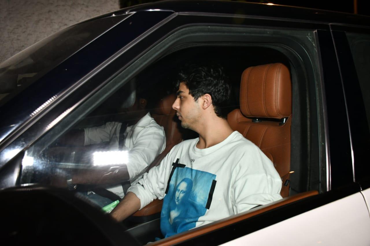From filmmaker Karan Johar, actor Sidharth Malhotra to superstar Shah Rukh Khan's son Aryan Khan, several-tinsel town celebrities gathered under one roof for the birthday celebrations of Amitabh Bachchan and Jaya Bachchan's daughter Shweta Bachchan in Mumbai on Thursday. Aryan arrived for the party in a cool white T-shirt, while Karan opted for a white blazer.