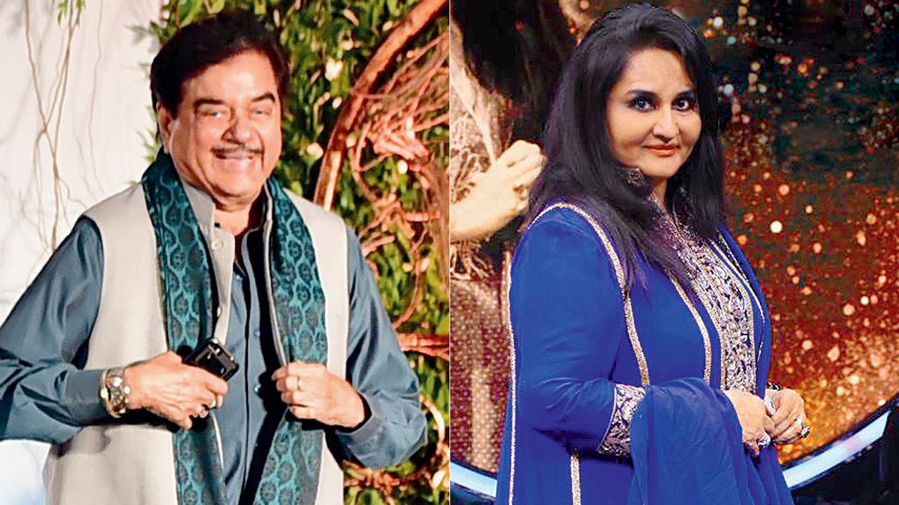 Shatrughan Sinha and Mumtaz