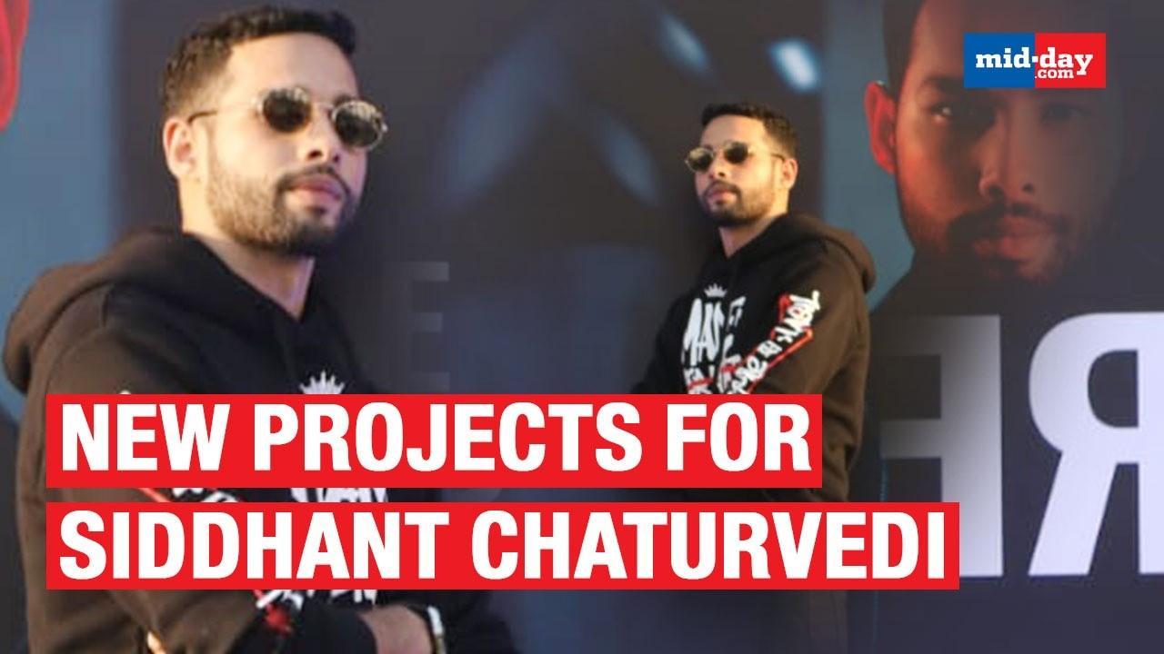 Siddhant Chaturvedi Introduces His Friends And Reveals Upcoming Projects