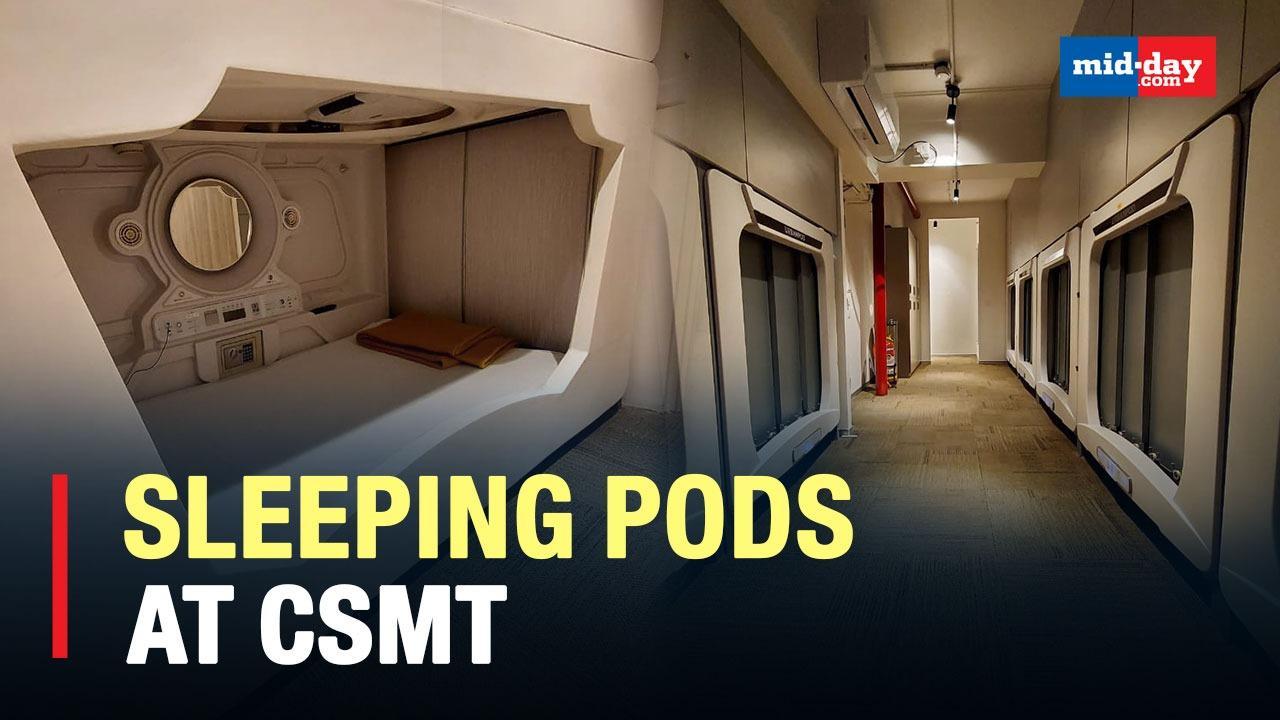Mumbai’s CSMT Railway Station To Get Sleeping Pods For Travellers