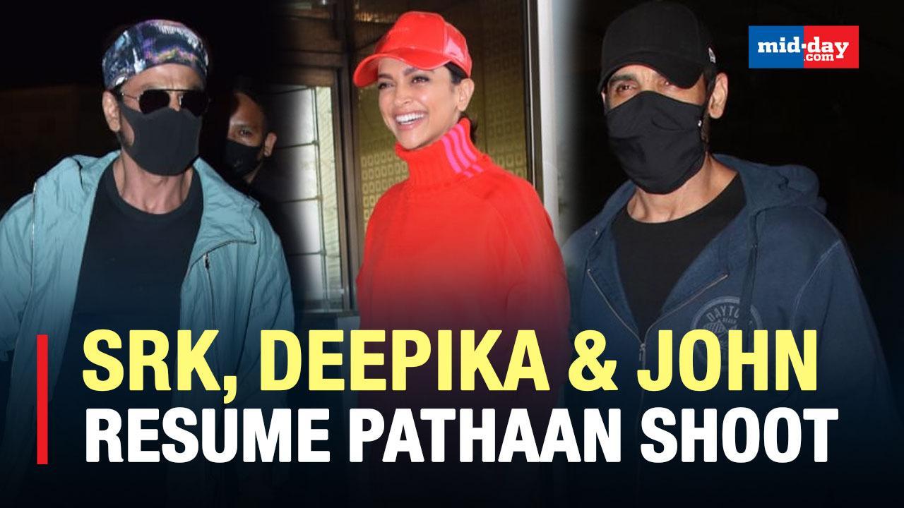 Shah Rukh Khan, Deepika Padukone, John Abraham Head For Pathaan Shoot In Spain