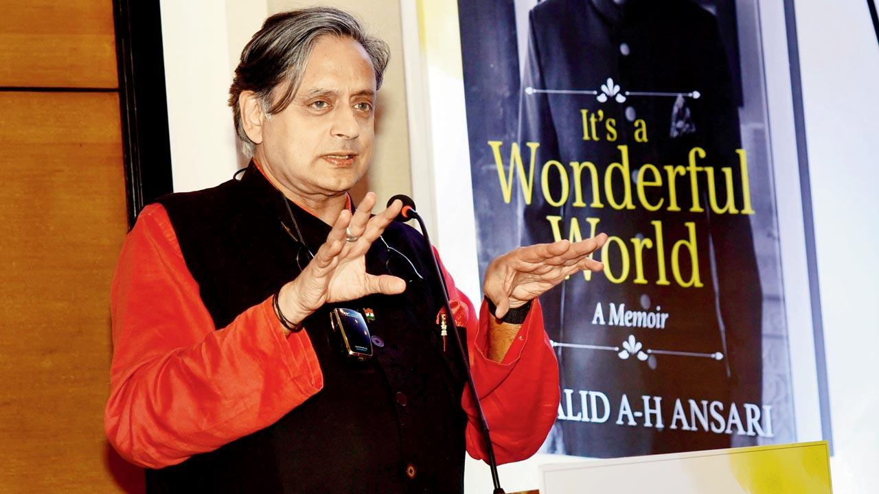 An afternoon with Tharoor
