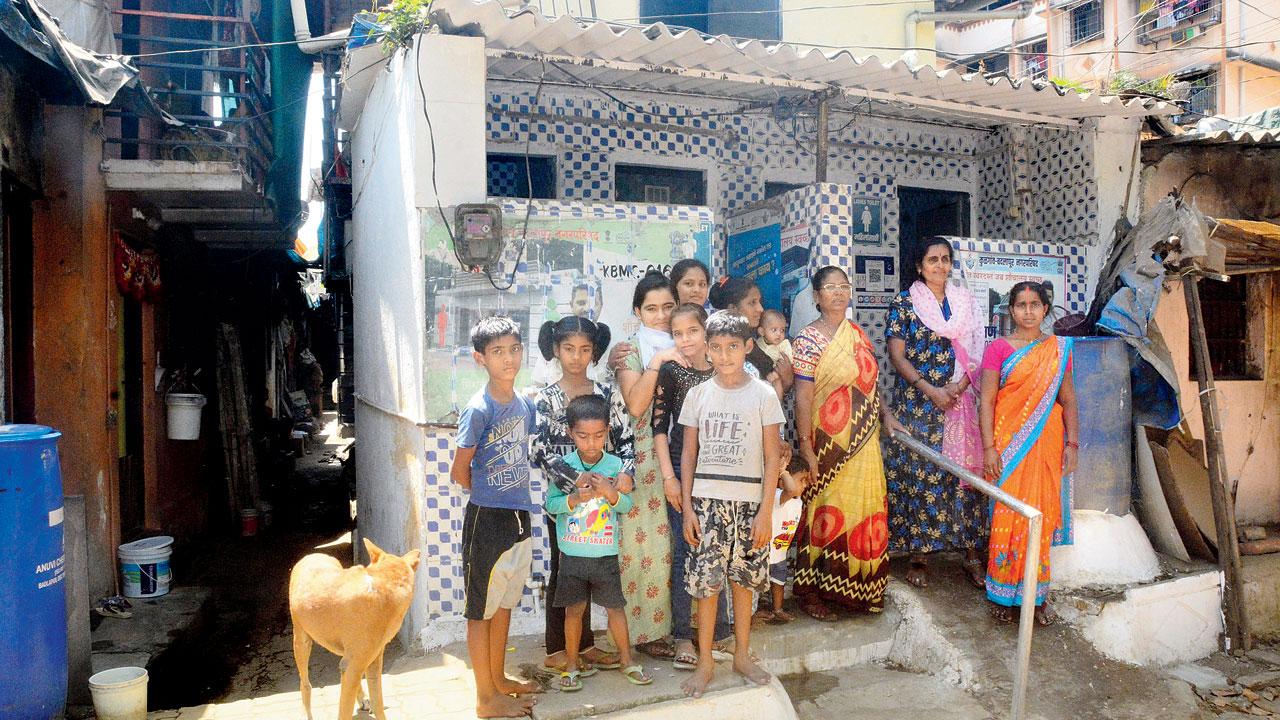 The community public toilet in Shashtri Nagar is a model example of public participation in ensuring clean sanitation facilities. Local leader Basavraj Rathod gave away his home to build it 20 years ago
