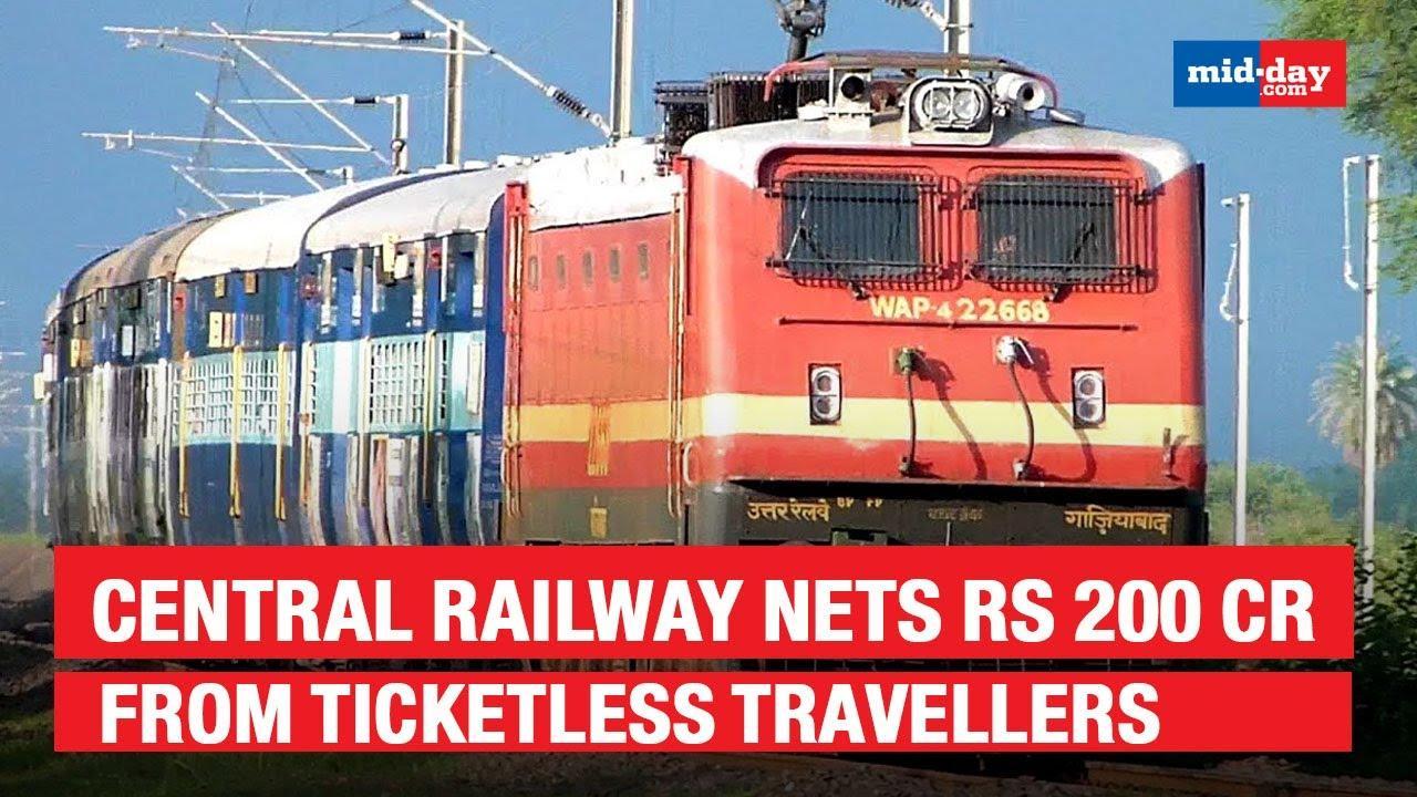 Central Railway Nets Rs 200 Cr From Ticketless Travellers