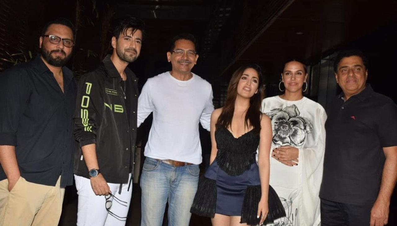 Yami Gautam, Neha Dhupia, Atul Kulkarni, Angad Bedi, Behzad Khambata came together last evening to celebrate the success of their film 'A Thursday'. The film released on Disney Hotstar on February 17 and received positive response from fans and critics.