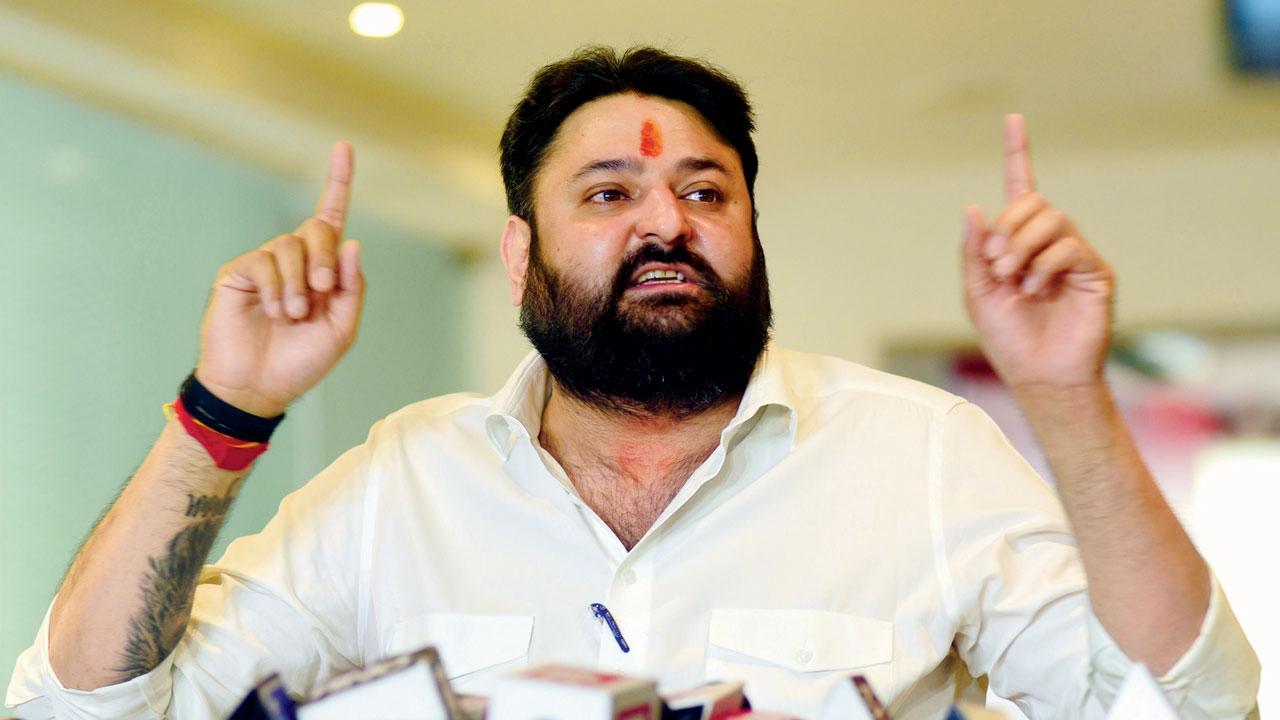Mohit Kamboj, BJP leader, who is also a jeweller and builder