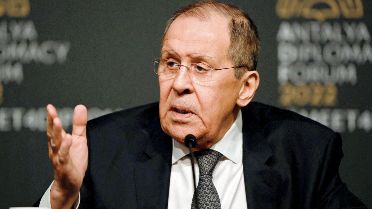 Putin could discuss specific issues with Zelenskyy: Russian Foreign Minister Sergei Lavrov 