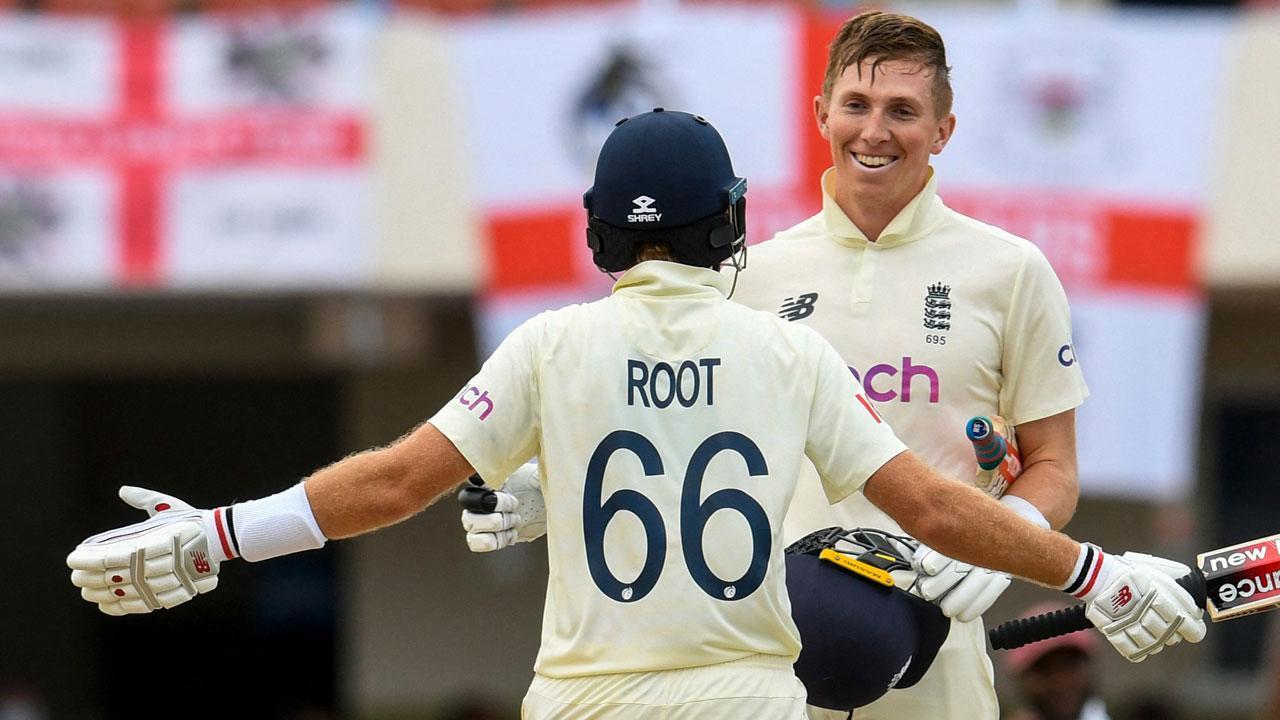 Crawley, Root help England take big lead