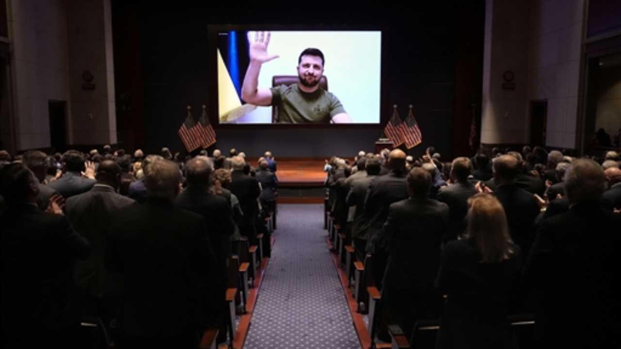 We need you right now: Ukraine President Zelenskyy cites Pearl Harbour, 9/11 in address to US Congress