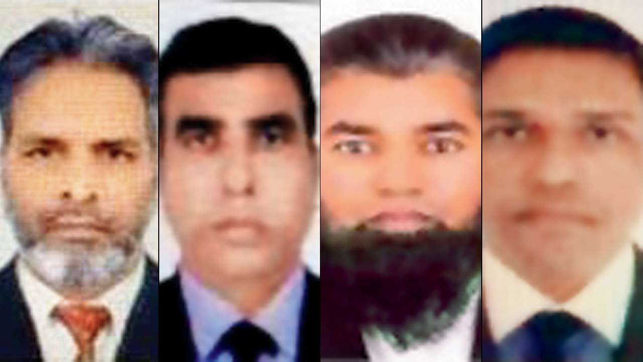 Sayyed Qureshi, Shoeb Qureshi, Yusuf Bhatka and Abu Bakar