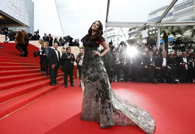 2013: Indian actress Aishwarya Rai Bachchan at the screening of the film 'Inside Llewyn Davis' presented at the 66th edition of the Cannes Film Festival on May 19, 2013