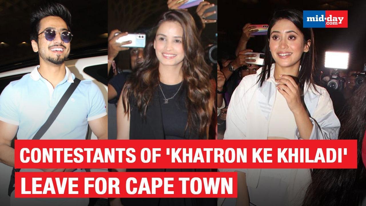 Contestants of 'Khatron Ke Khiladi' leave for Cape Town, South Africa