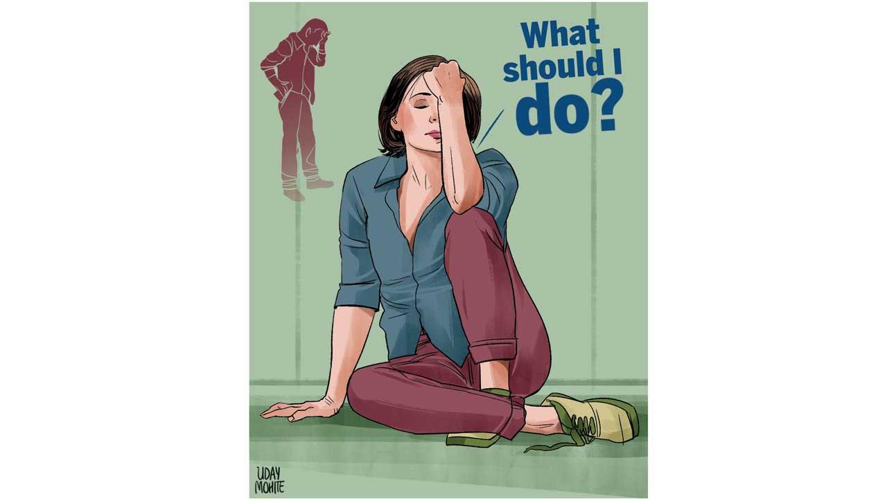 Not happy giving him financial support...