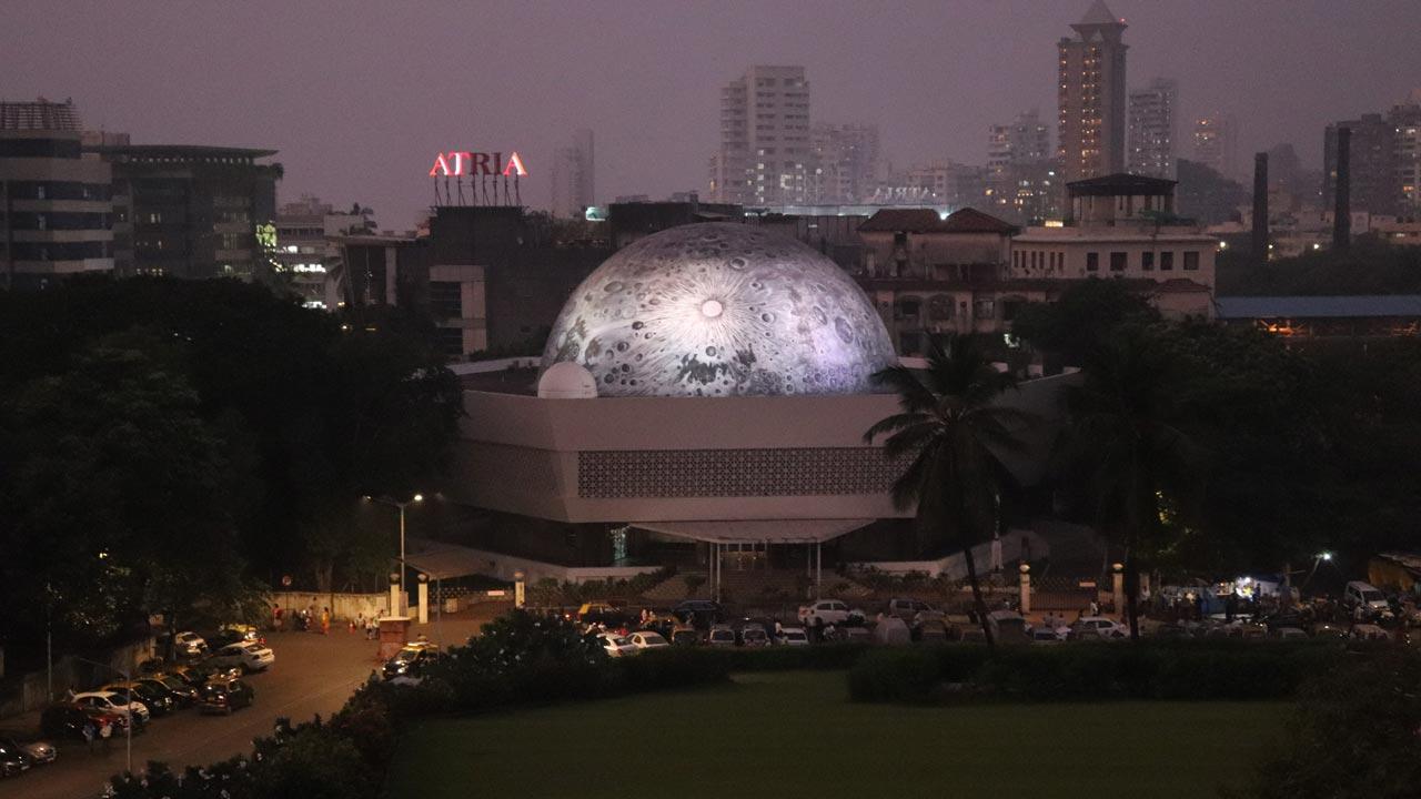 Nehru Planetarium, Worli. Pic/Anurag Ahire