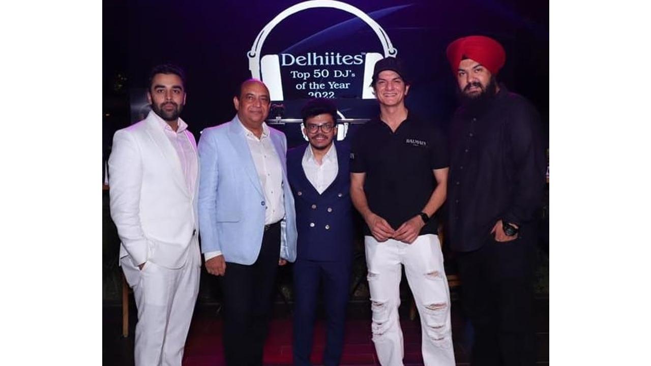 Angad Singh's artists DJ Hardik Awarded as India's youngest most Trending DJ