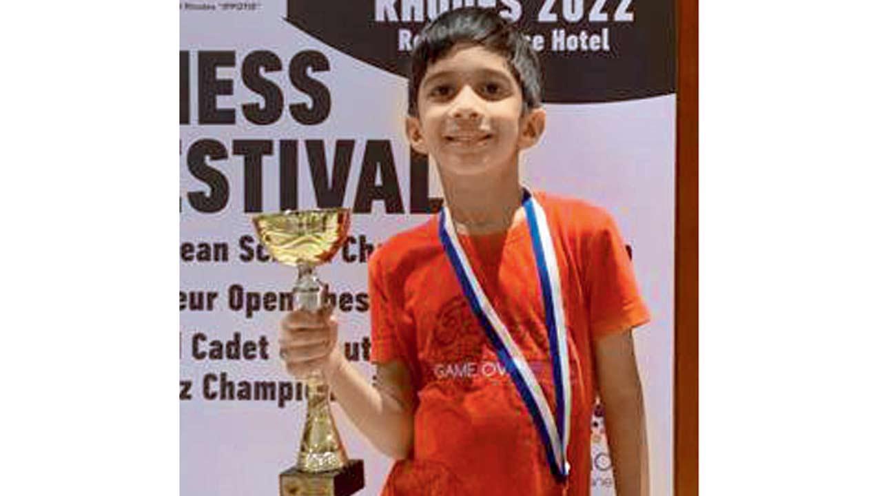 Six-year-old Ashwath wins U-8 World Cadets chess gold