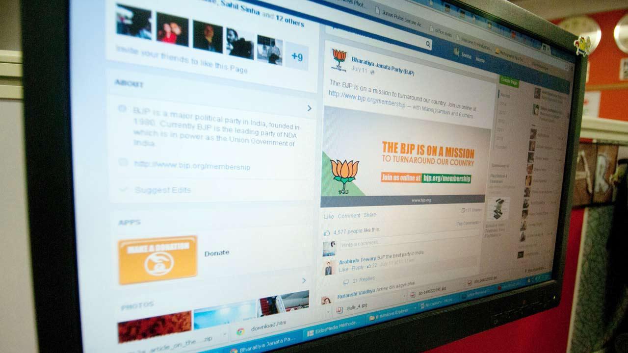 BJP’s karyakartas get ready for BMC poll battle on social media