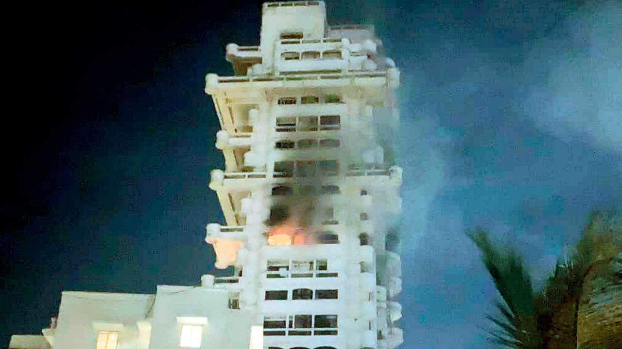 Firefighting system wasn’t working in Bandra tower