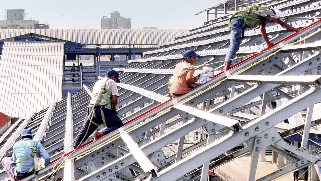 WR said the roof work at Bandra was part of a restoration project