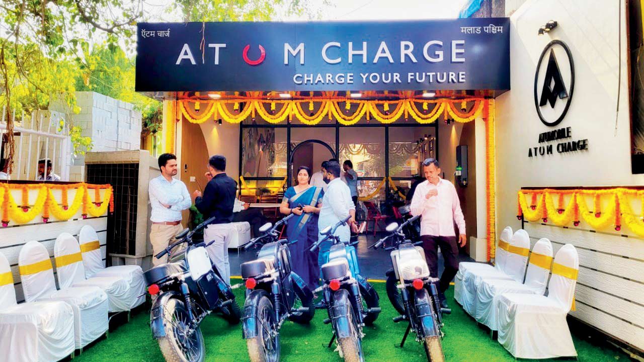 The charging station at Malad