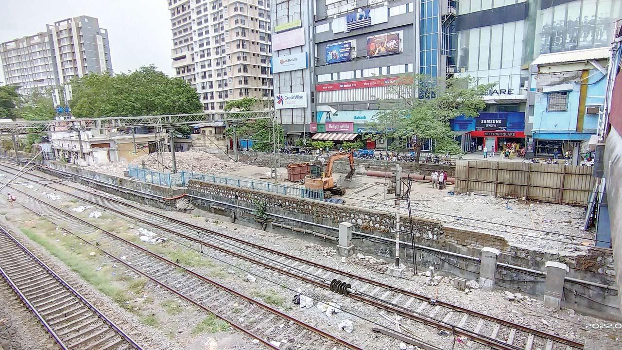 Mumbai: Ghatkopar station upgrade work begins to take shape