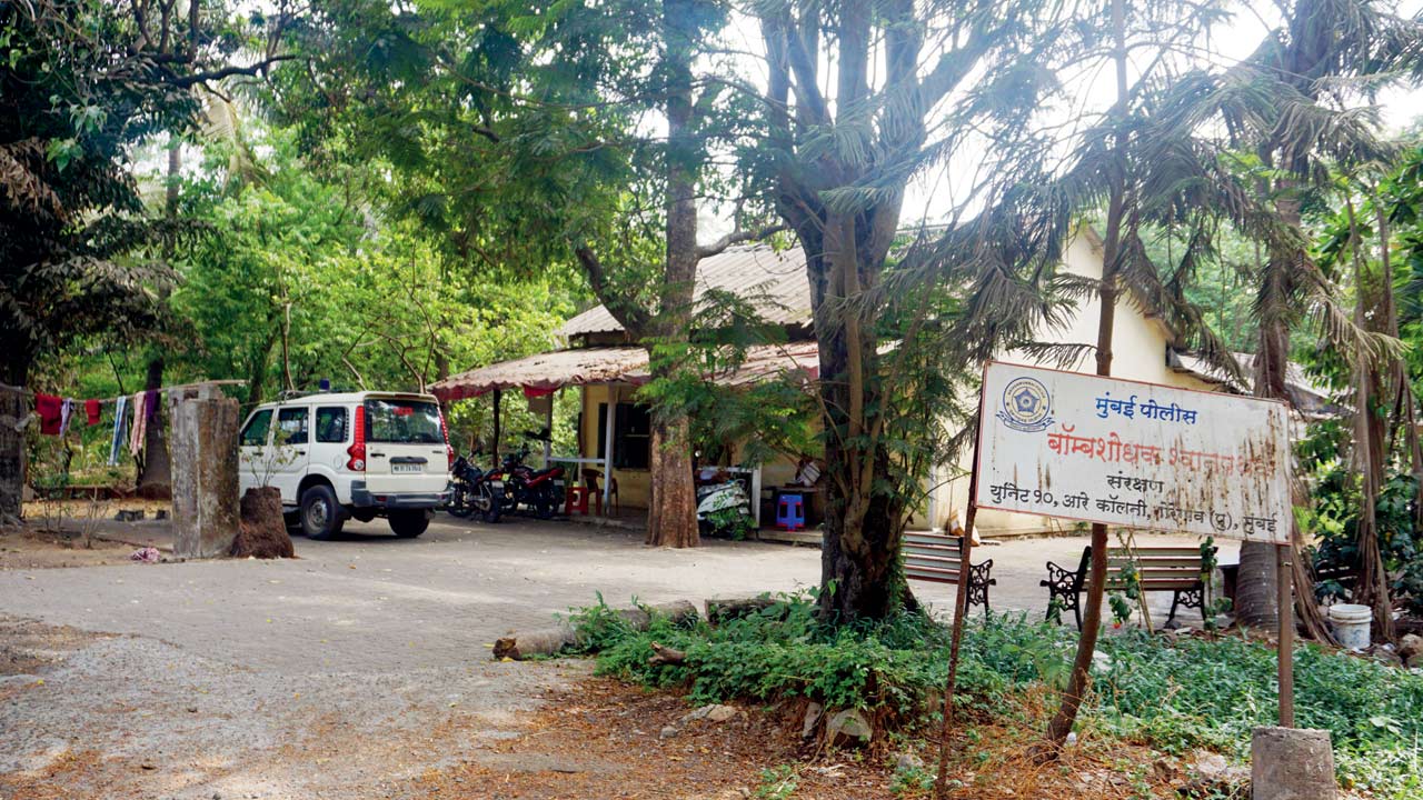 The office of the Goregaon bomb squad