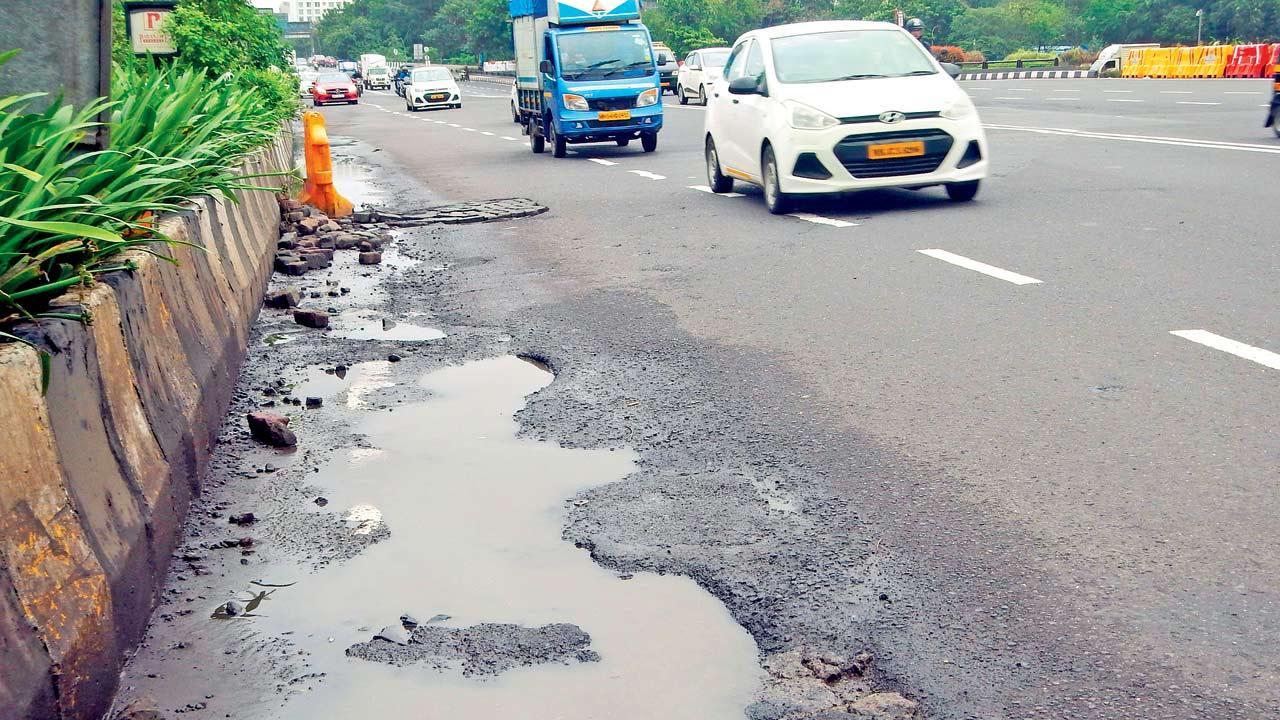 Rs 900 crore concrete fix for potholed Mumbai highways